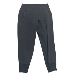 Athleta Venice Jogger Pants Pockets High Waisted Lounge‎ Black Size Large